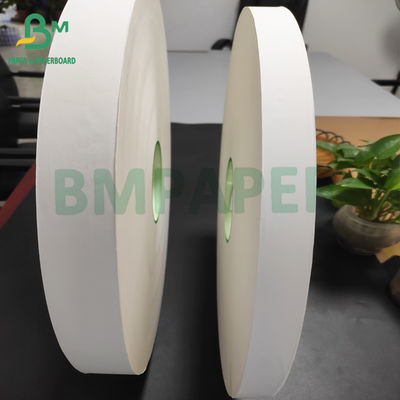 Nahrung sicheres 24gsm Straw Wrap Paper White Color 27mm x 6000 Meter Rolls