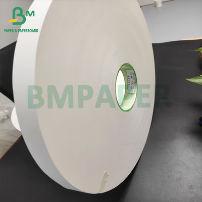 Nahrung sicheres 24gsm Straw Wrap Paper White Color 27mm x 6000 Meter Rolls