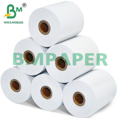 80x80MM 57x50MM weißes lichtdurchlässiges Papierbondpapier für Registrierkassen