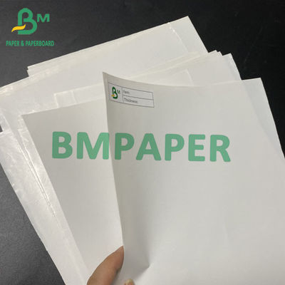 weißes Bier-Etikettenpapier 65gsm 70gsm 75gsm für Offsetdruck 49cm 68cm 75cm