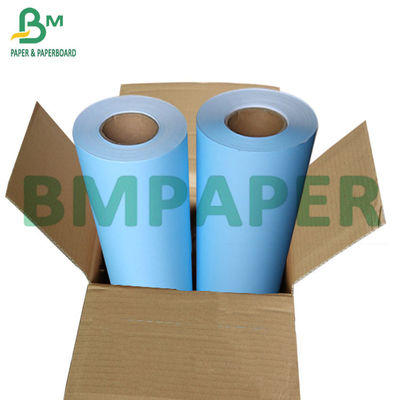 0.91×50m 80gsm breiten blaues Digital CAD Plotter-Papier-Enden-Anwendungs-Gebäude aus