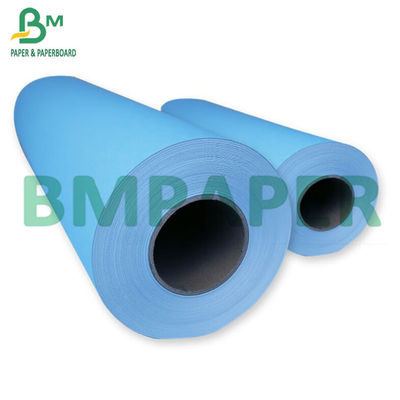 0.91×50m 80gsm breiten blaues Digital CAD Plotter-Papier-Enden-Anwendungs-Gebäude aus