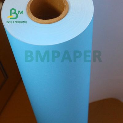 80 g/m² blaues Digitalpapier für technische Zeichnungen, 20'' 24'' X 50 Yards 2 Zoll Kern
