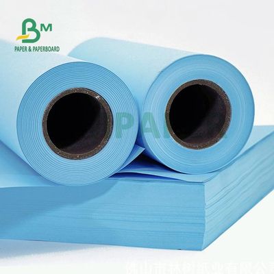 80 g/m² blaues Digitalpapier für technische Zeichnungen, 20'' 24'' X 50 Yards 2 Zoll Kern