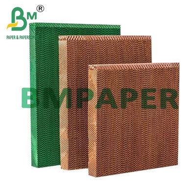 Zellulose-abkühlende Auflagen-Papierwand 95g Brown Farbfür Geflügel-Haus-Kühlsystem