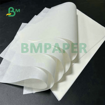 weiße Farbe 30gsm 35gsm 40gsm beschichtete Butterbrotpapier-Rolle für die Hamburger-Verpackung