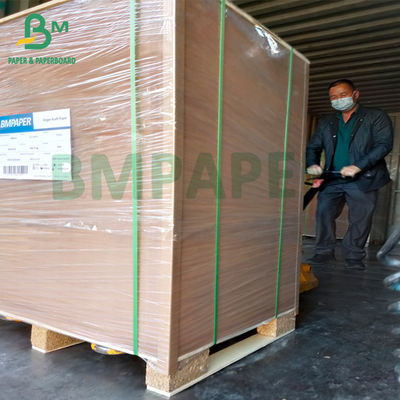 Zement-Chemikaliensack, Papier, 50 kg, ausziehbarer Sack, Kraftpapier, braune Farbe
