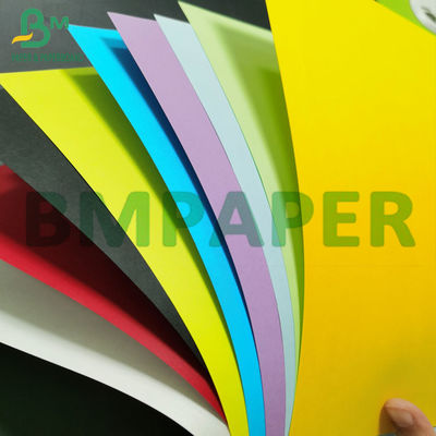 80GSM 110GSM Buntes Verpackungskraftpapier Farbiges Bristol-Kraftpapier für Taschen