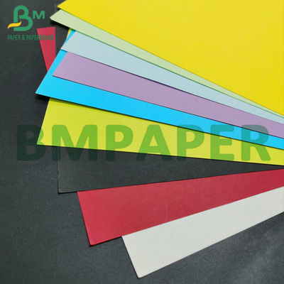 80GSM 110GSM Buntes Verpackungskraftpapier Farbiges Bristol-Kraftpapier für Taschen