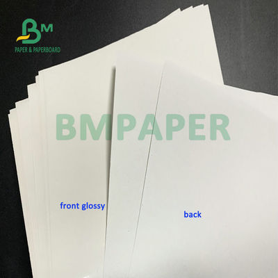 Super weiße Form-des gestrichenen Papiers 1020mm 1365mm des Glanz-80gsm riesige Rolle