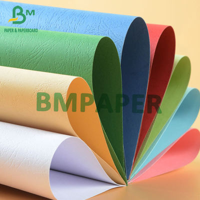 110gm Bindungspapier Zwei Seiten Leder Textur A1 A2 A3 A4 A5 Farbe geprägt