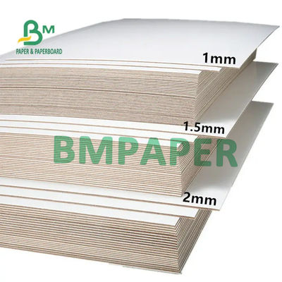 1 mm 1,5 mm 2,0 mm Tonverbundene Tafel Zwei Seiten Weiß Karton Grau Mittlere 31 ′′ X 43 ′′ 787 ′′ X 1092 ′′