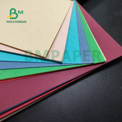 110 gm 150 gm Mehrfarbiges Texturpapier für das Buch 72 x 102 cm