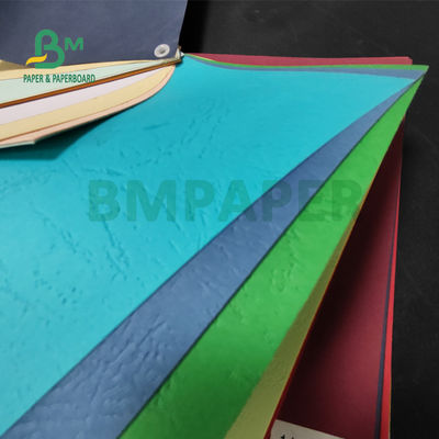 110 gm 150 gm Mehrfarbiges Texturpapier für das Buch 72 x 102 cm