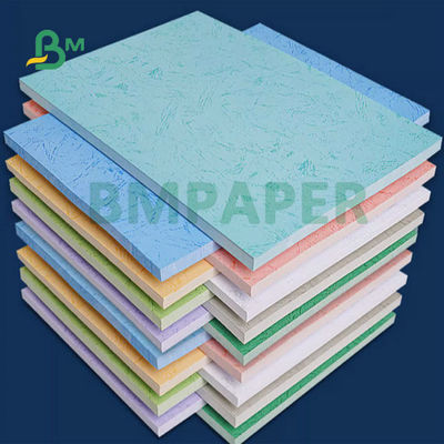 Grün Blau Rot 230gm 260gm Leder Textured Aufstrichen Papier für Buchumschläge 31x43 Zoll