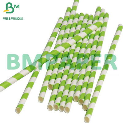 24g 28g biologisch abbaubares Farbpapier Trinkhalm Verpackung Kraftpapierroll