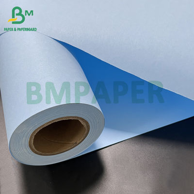20 lb gute Druckfähigkeit 36 &quot; * 50 Yards blau gefärbtes CAD-Bondpapier
