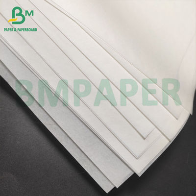 35gm Lebensmittelqualität Weißes fettdichtes Papier Lebensmittelkorb Liner für Sandwich
