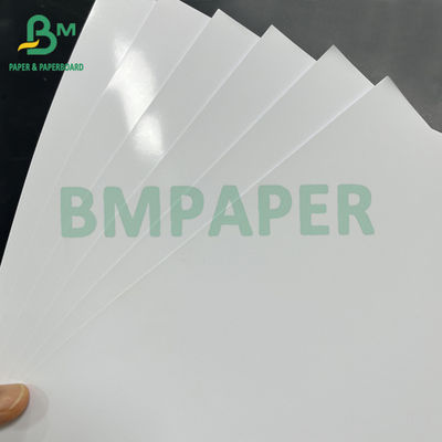 Wasserdichtes druckfähiges Weißbierglas Papier 80gm Weinetikettpapier
