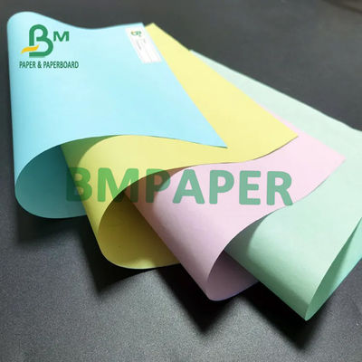 Kohlenstofffreies NCR-Papier 55GSM 60GSM Kohlenstoff Vorderrückseite 55GSM 60GSM 66x100cm Schnitt 500 Blätter