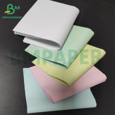 Weißes Kanarisch-Rosagebreies Kohlenstofffreies Kopierpapier CFB NCR-Papier für Laser-Inkjet-Drucker