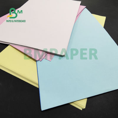 55 gm 60 gm Rosa Weiß Blau NCR Druckpapier für Rechnungen 70 x 100 cm