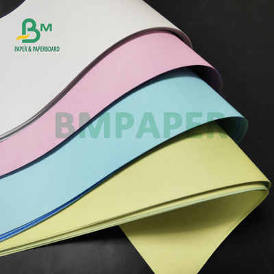 55 gm 60 gm Rosa Weiß Blau NCR Druckpapier für Rechnungen 70 x 100 cm