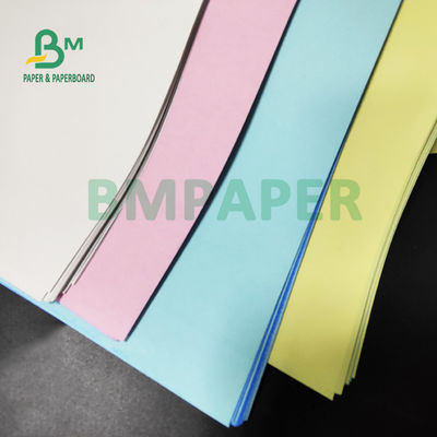 55 gm 60 gm Rosa Weiß Blau NCR Druckpapier für Rechnungen 70 x 100 cm