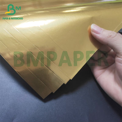 65 gm Silber und Gold Metallisiertes Feuchtfestigkeitspapier für Bieretiketten