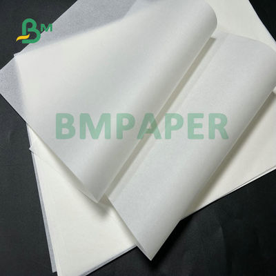 30 gm 50 gm Bleached 100% Lebensmittel-Grade Fettdichtes Papier für Hamburg Verpackt 11 x 17 Zoll