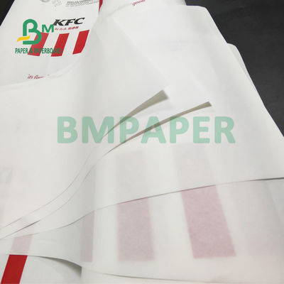 50 gm Weißbleichfettfestes Papier für die Verpackung von Lebensmitteln