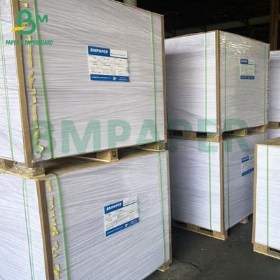 Verpackung von Tiefkühlwaren Kraftpapier weiß beschichtet Kraftrückseite für Lebensmittel