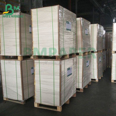 300 gm Braun weißes CKB-Blatt für Tiefkühlwarenverpackungen Gute Steifigkeit 74 x 106 cm