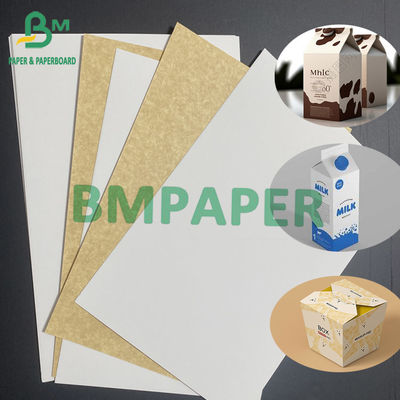 200 gr. Weißes Karton Kraft Rücken aseptisch für die Verpackung von Flüssigkeiten gekühlt Getränke Verpackungspapier Breite 1080 mm
