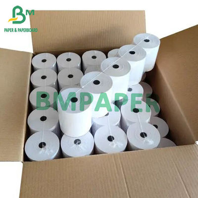 Weißes Wärmepapier 57*40mm 80*80mm 80*60mm Kassenpapier Rollen ATM Bank Pos Papier