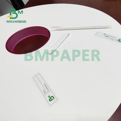 28gm Weißpapier für Verpackungsschlauch 30mm 35mm Öko-freundlich