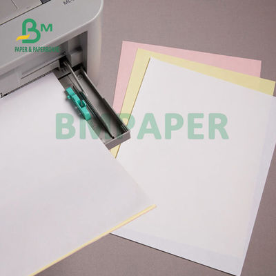55gm Mehrfarbiges Kohlenstofffreies Kopierpapier für Kurierfrachtbrief Klares Bild