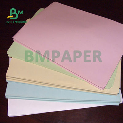 55gm Mehrfarbiges Kohlenstofffreies Kopierpapier für Kurierfrachtbrief Klares Bild