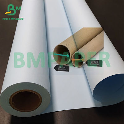 Gute Reproduzierbarkeit Doppelseitiges Bauplanpapier 36×50 Yards Gewickeltes Kern 2 Zoll