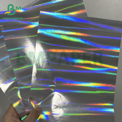 Jungfräuliche Zellstoff 70g Silber Hochwasserfestigkeit Vakuum metallisiertes Papier