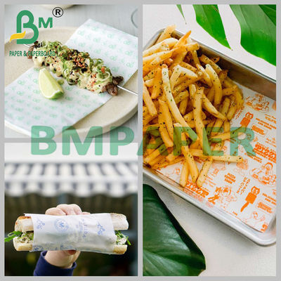 Feuchtigkeitsbeständiges, recycelbares, fettbeständiges Papier zum Kochen und Backen