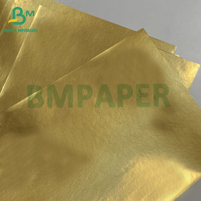 70gm Feuchtigkeitsbeständigkeit Gold Aluminium Metallisiertes Bier Laber Papier
