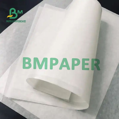 Weißes Kraftpapier Einseitig glänzendes Lebensmittelpapier Mg Kraftpapier 30g 35g 40g 45g 50g