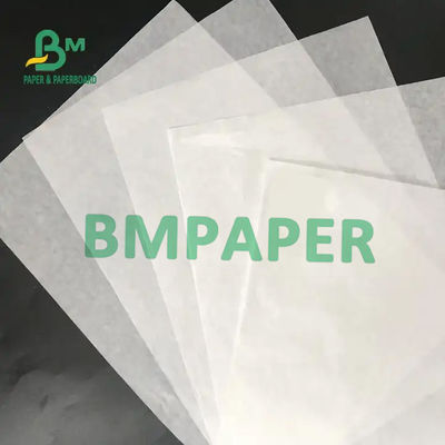 Weißes Kraftpapier Einseitig glänzendes Lebensmittelpapier Mg Kraftpapier 30g 35g 40g 45g 50g