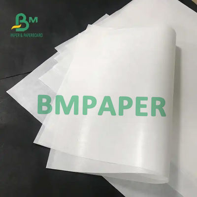 Weißes Kraftpapier Einseitig glänzendes Lebensmittelpapier Mg Kraftpapier 30g 35g 40g 45g 50g
