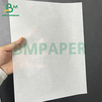 Ausgezeichnete Verarbeitbarkeit 60 gm weißes fettdichtes Papier für Lebensmittel-Snackverpackungen