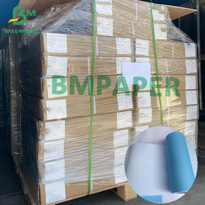 A0 A1 80gms Blau gedrucktes Papier Weiß Rückseite 50 Meter Rollen 2 Zoll Kerne, 5 Stück pro Karton