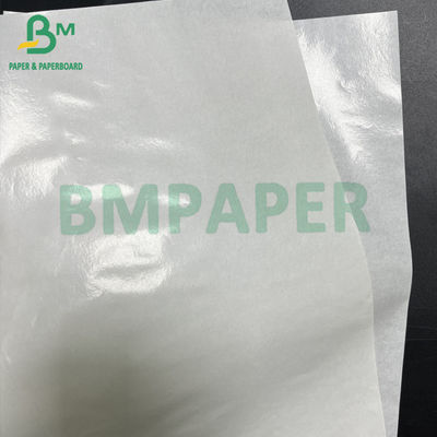 50 gsm + 10 gsm Einseitiges glänzendes PE-beschichtetes weißes Kraftpapier
