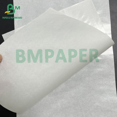 50 gsm + 10 gsm Einseitiges glänzendes PE-beschichtetes weißes Kraftpapier