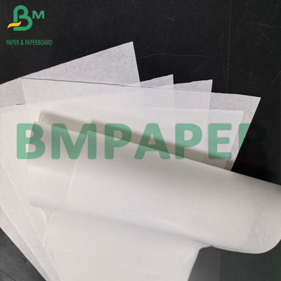 40 g Weißes fettdichtes MG Kraftpapier Siliconeöl überzogenes Papier für die Zuckerverpackung